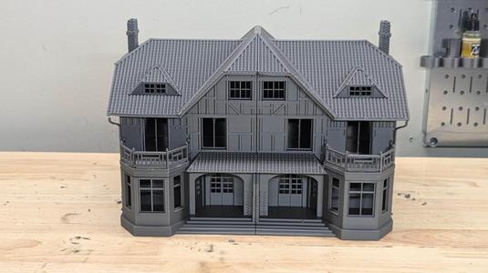 Canada House (28mm) (aka Villa Denise et Roger) - undamaged+damaged (Juno beach, D-Day, WW2)