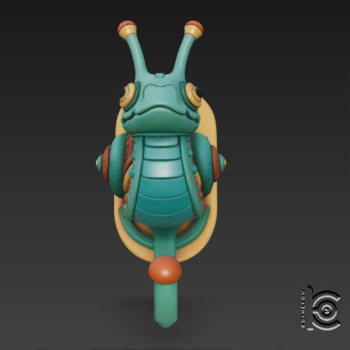 Shellsmile Hook - Happy Mech Snail STL