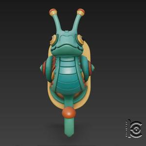 Shellsmile Hook - Happy Mech Snail STL
