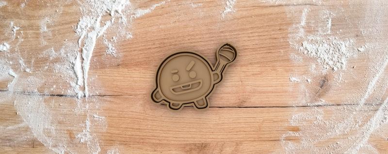 Shooky cookie cutter from BTS