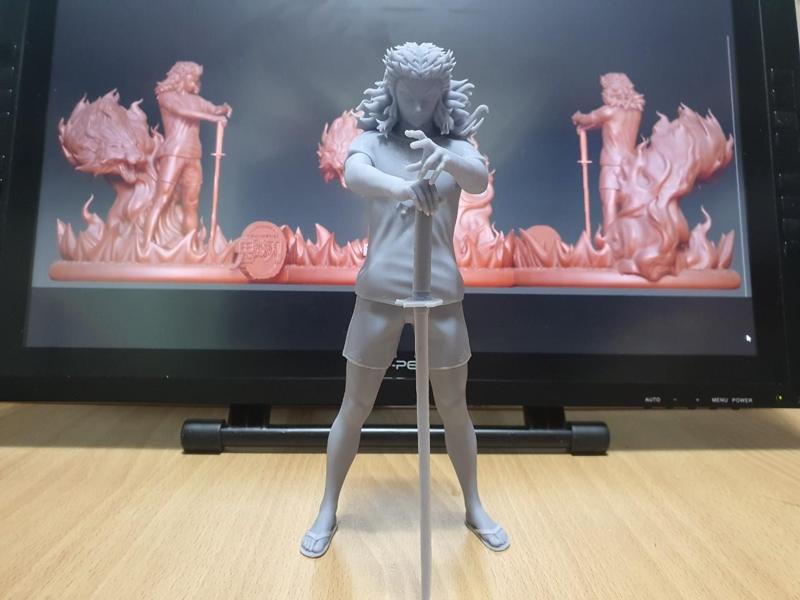 Rengoku 3D print model 3D print model