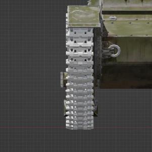 Tracks for T-26 tanks, scale 1/35