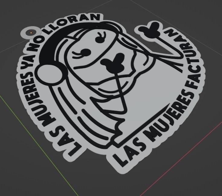 Florkira keychain - Women make the bill