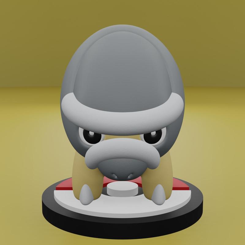 Pokemon No. 410 Shieldon