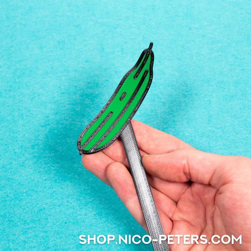 Plant sign cucumber - garden