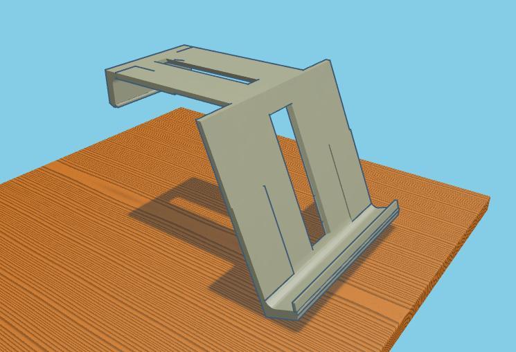 Cell phone holder for sewing machines