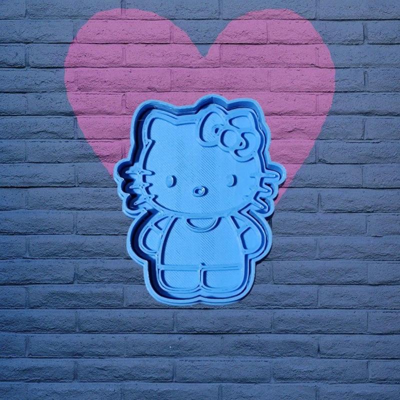 HELLO KITTY CUTTER + STAMP / HELLO KITTY CUTTER + STAMP