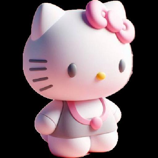 HELLO KİTTY 3D MODEL REMİX