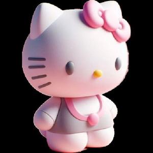 HELLO KİTTY 3D MODEL REMİX