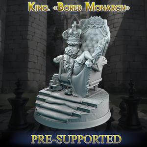 BORED MONARCH.75mm+base&chess format