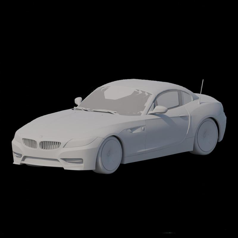BMW Z4 3D Print Ready