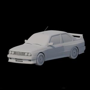 BMW M3 E30 3D Print Ready