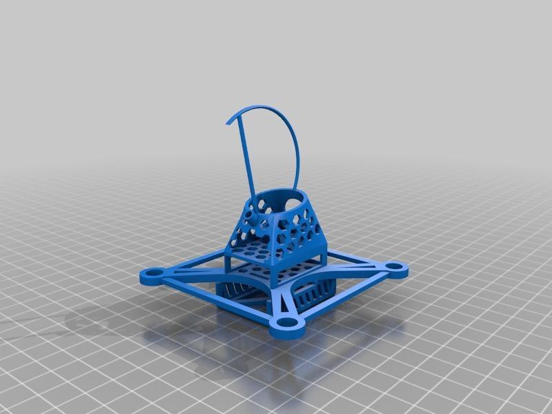 3D Printable Mini Brushed Drone "Gamma"