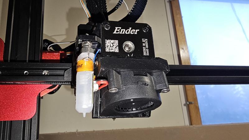 4020 blower fan duct for Sprite extruder with CHCB-OT hotend