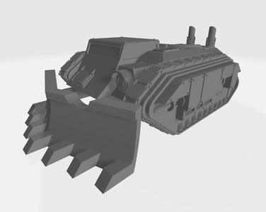 Interstellar Army - "Trench Raider" Weapons Platform