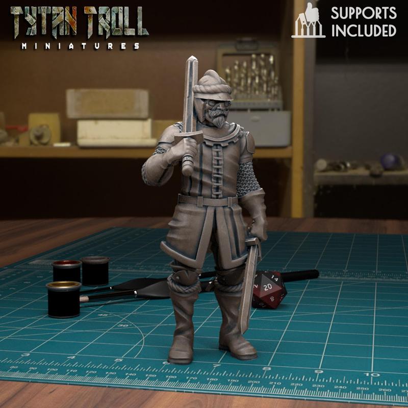 Mercenary Soldier 2 Landsknecht 01 [Pre-Supported]