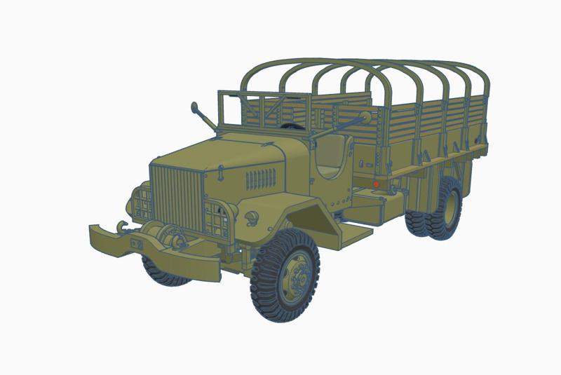 FWD Har-1 cargo truck