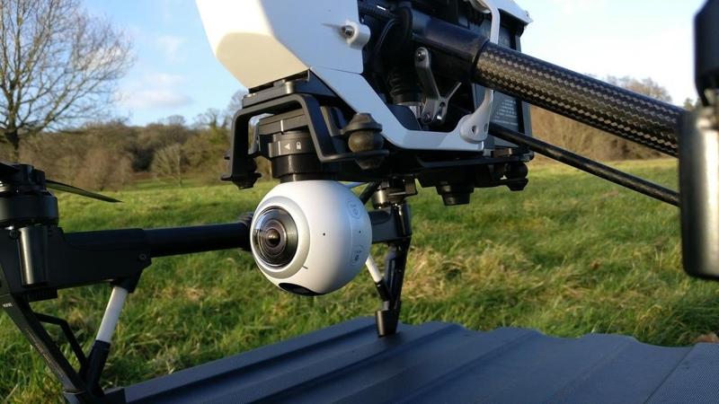 Samsung 360 Gear mount for DJI Inspire 1
