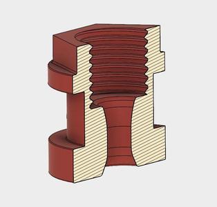 V6 direct to bowden adapter for Titan, Bondtech, ..., ...