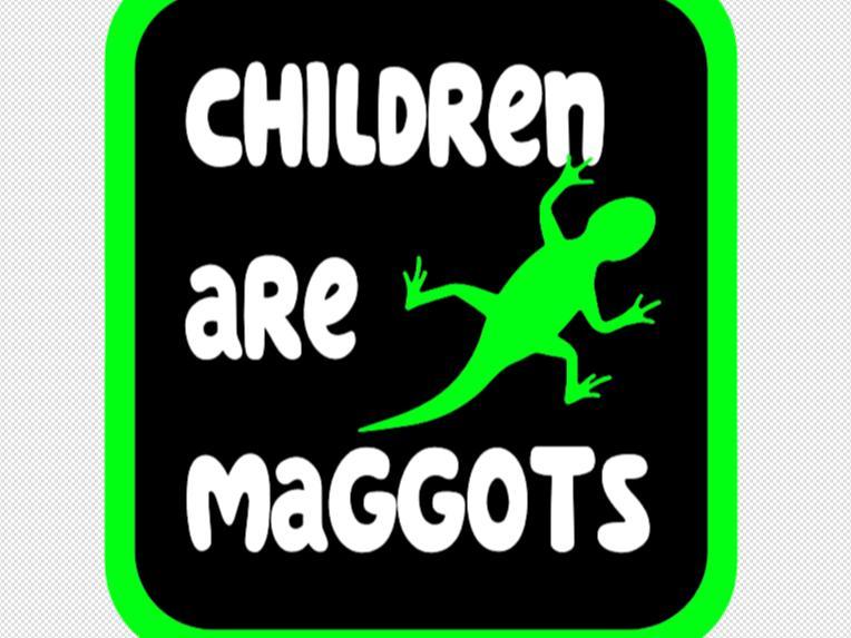Matilda Keyring - Children are Maggots!
