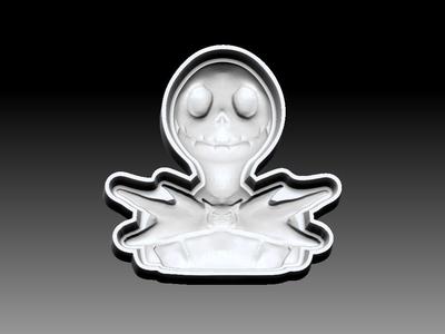 JACK SKELLINGTON BATH BOMB MOLD