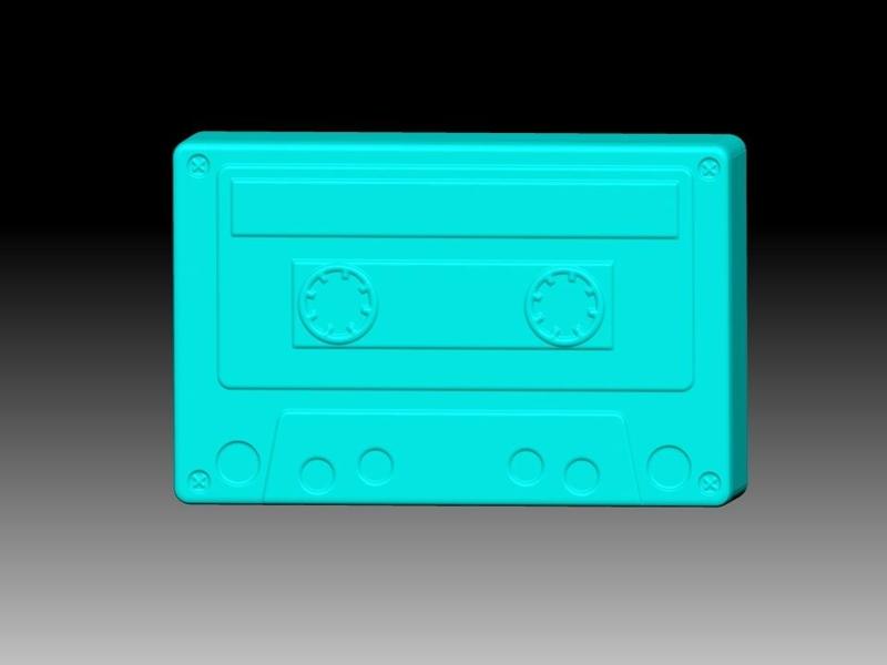 MUSIC CASSETTE SOLID SHAMPOO AND MOLD FOR SOAP PUMP