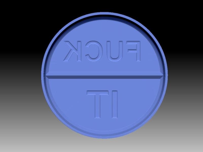 FUCK IT PILL BATH BOMB MOLD