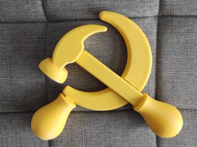 Little Bolsheviks' Cute Hammer and Sickle