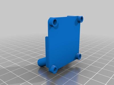Frsky D4R / X4R receiver holder / flight controller stack