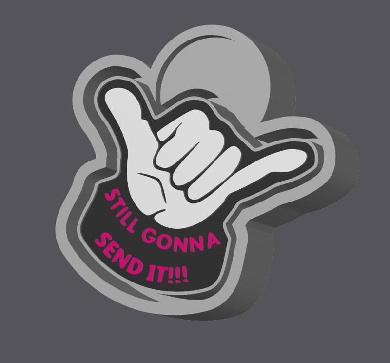 Send It Freshie Mold Housing