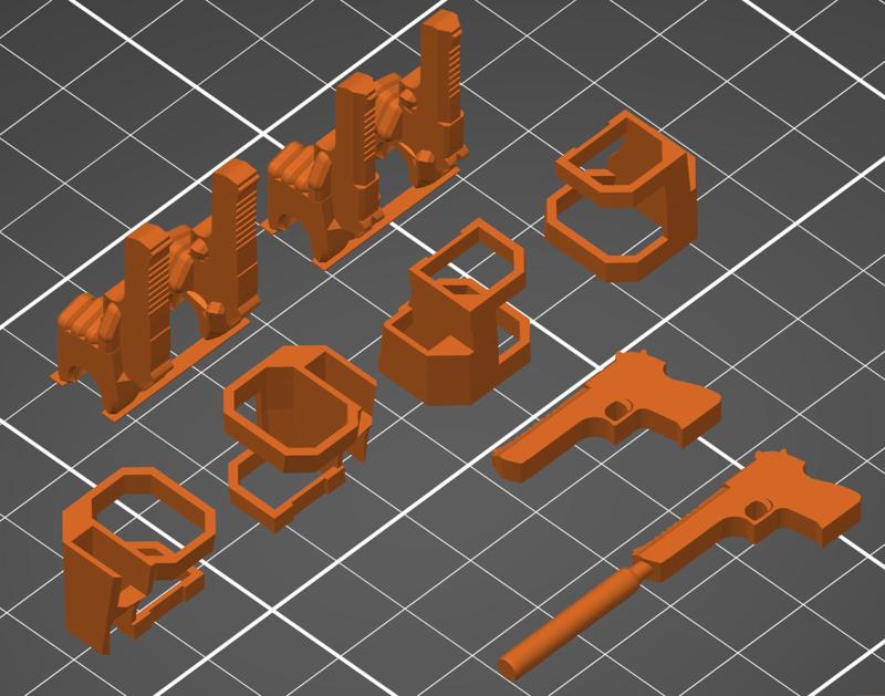 DUMMY 13 - Weapons set - Desert eagle 50 V2.3 