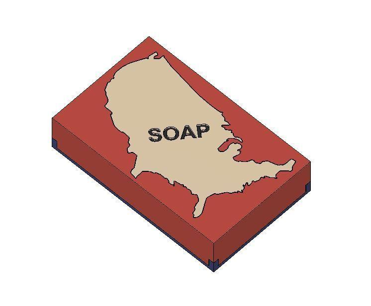 USA Soap mold