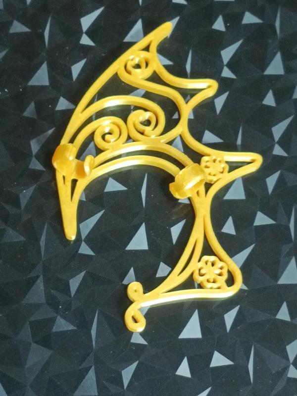 Must-have for street vendors/哄女儿/gift for girlfriend/casual elf ear jewelry