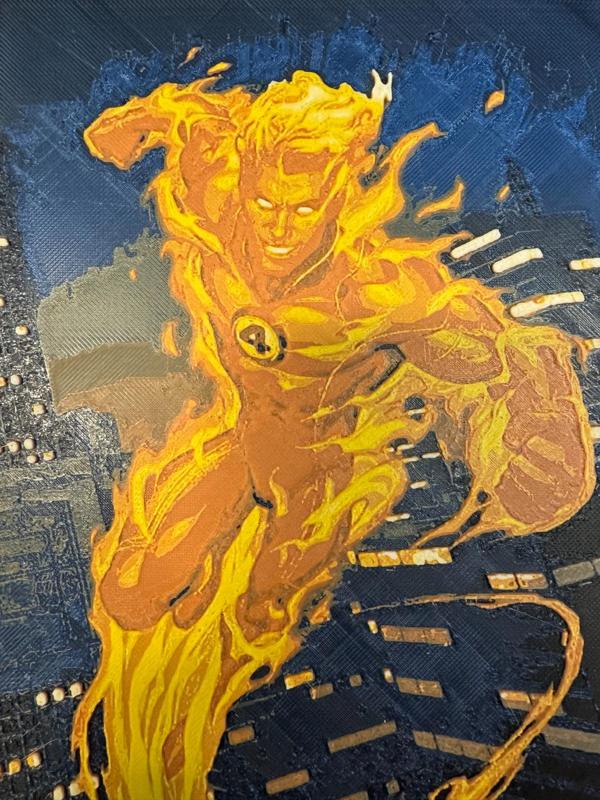 Human Torch HueForge