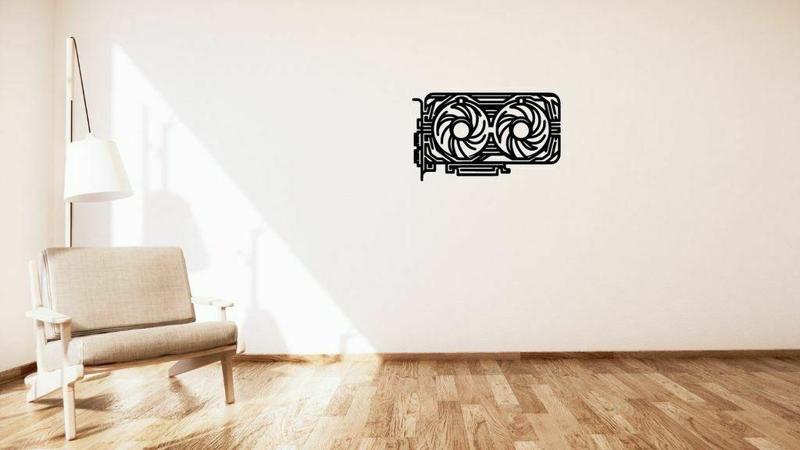 Grafic card / Grafická karta wall decoration