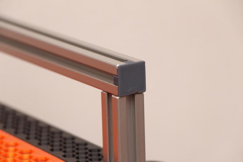 End cap for 2020 B-type aluminium extrusion (6mm slot)