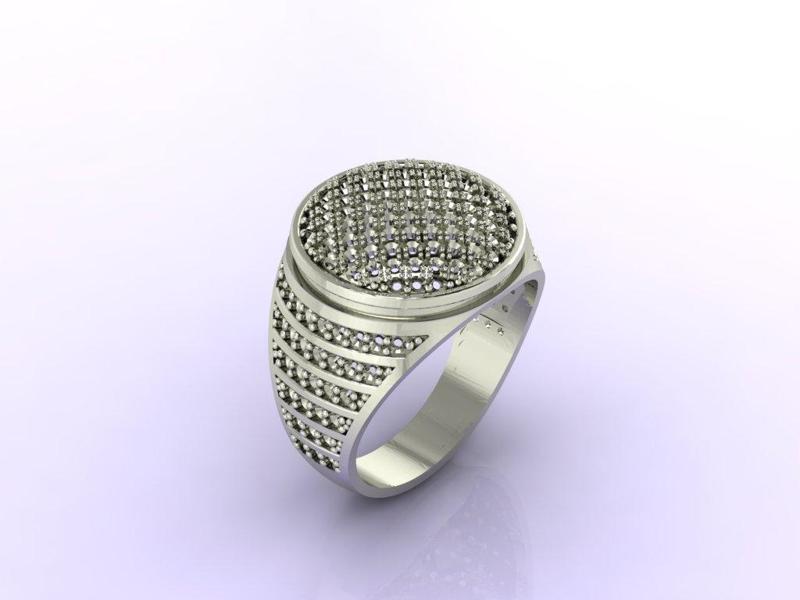 Gents Ring - Mens Ring STL READY FILES  Jewelry Rings For Men