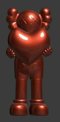 KAWS Companion Saint Valentine - love