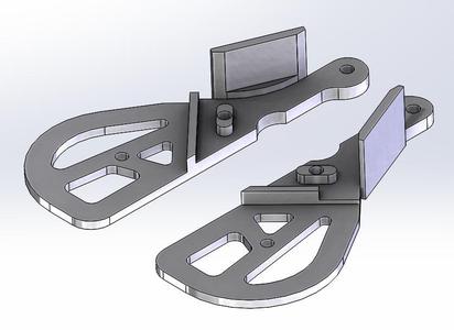 Super strong Lizard95 mount for Swift micro and vtx