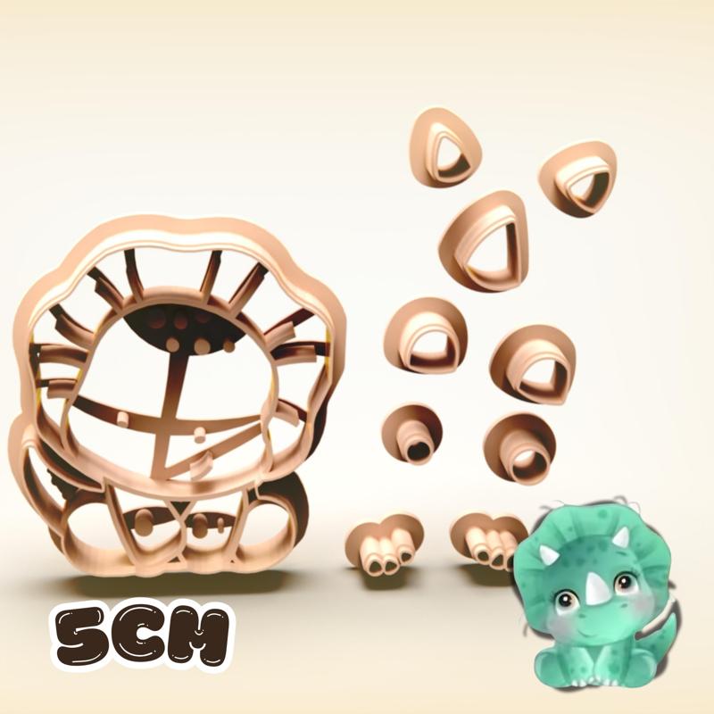 Cutter and Marker: Triceratops 5 Centimeters