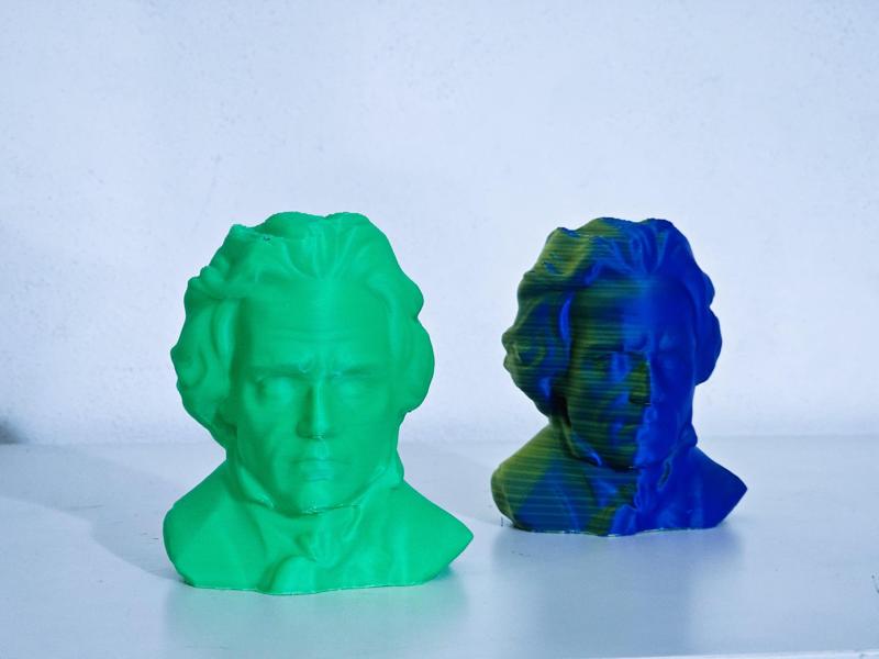 Ludwig van Beethoven pop bust