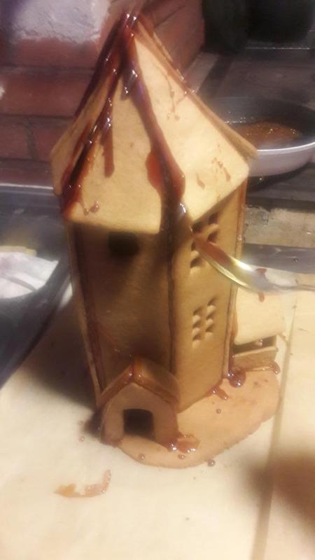 Cookie cutters for cookie house