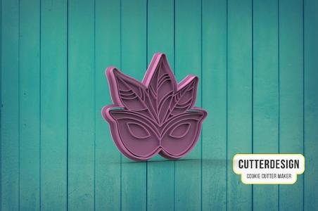 Mardi Gras Mask Cookie Cutter
