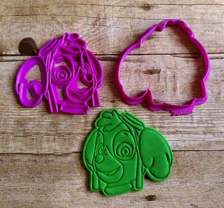 Skye Paw Patrol Cutter and Stamp (3.5 x 3.4 cm)