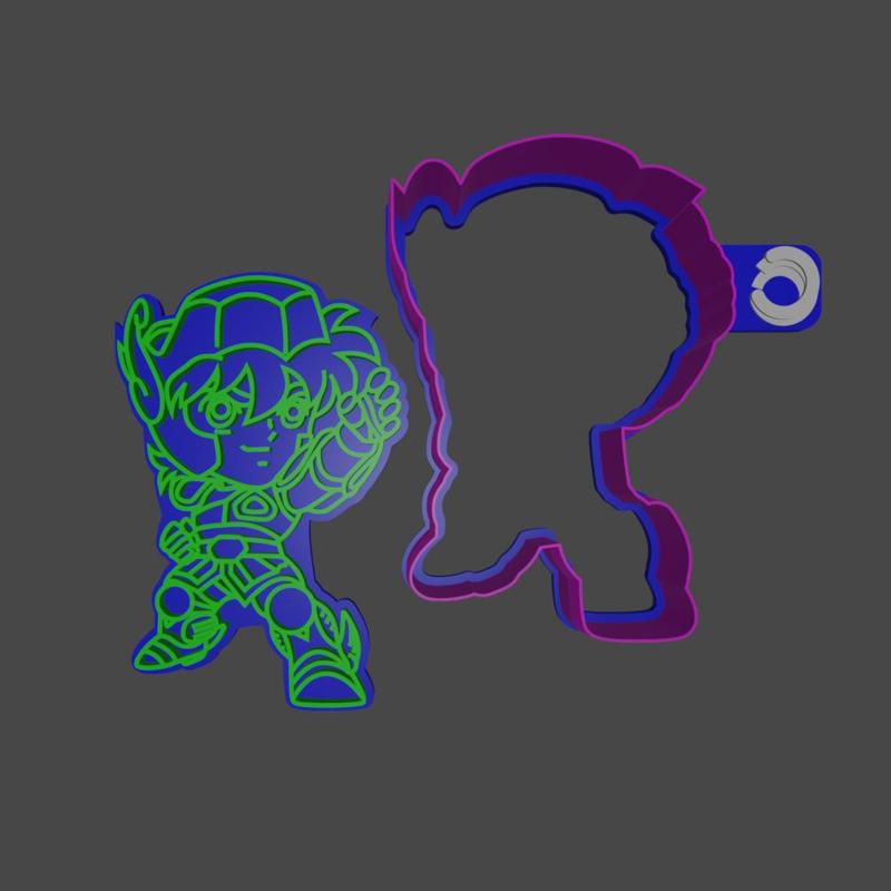 COOKIE CUTTER - SEIYA PEGASUS KNIGHS OF THE ZODIAC