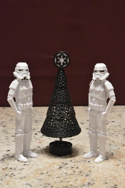 Hybrid Voronoi Christmas Tree - Deathstar Issue