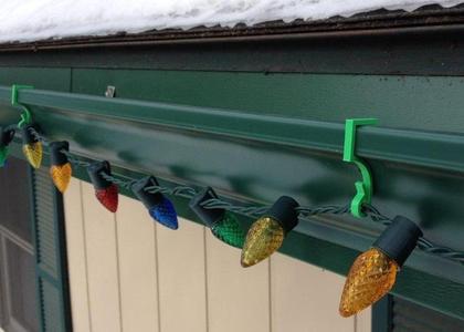 Christmas Light Hook for Metal Gutters