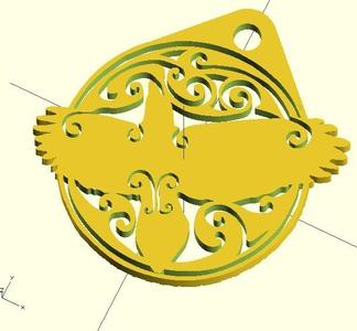 Shamanic Keychain