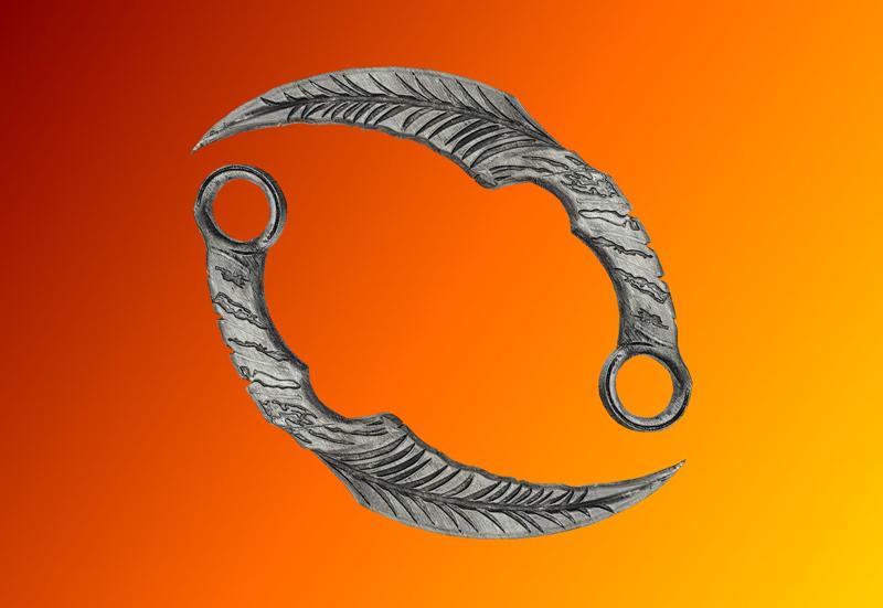 Lucifer Themed Karambit Props | Mazikeen Blades | Netflix | Fox | DC Comics | By Collins Creations 3D