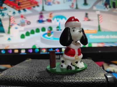 Cocker spaniel Santa Helper / Ayudante de Santa incense Hold